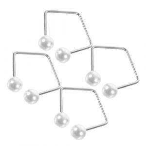 Hohopeti 4 pièces Fabricant de Fossettes pour Joues Appareil Exercice Facial Sûr et Outil Discret pour Hommes et Femmes (Orcchid, neuf)