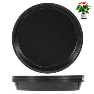 eupdd Soucoupe Pot Fleur: 12 Pi&egrave;ces 30 cm Coupelle Pot de Fleur, Dessous de Pot &Eacute;tanche, pour Plantes d&rsquo;int&eacute;rieur et d&rsquo;ext&eacute;rieur, Jardin et Balcon (EUPDD, neuf)