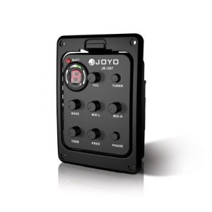 JOYO JE-307 &Eacute;galiseur 5 bandes EQ Guitare acoustique Pr&eacute;ampli Phase Piezo Pickup Tuner (Z-Bombilla, neuf)