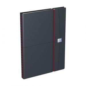 Oxford - 1 Grand Agenda Semainier Office - Août 2025 à Août 2026 - Format 21x29,7 - Couleur Grise - Couverture Polypro, Fermeture élastique (Papeterie Libellus, neuf)