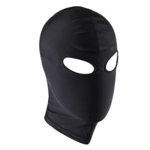 inlzdz Unisexe Adulte Cagoule de Police Facekini Visage Protecteur Couvertures Cr&acirc;ne Casquette pour V&eacute;lo R&eacute;glable pour Sports Ext&eacute;rieurs Costume Halloween Mascarade Type D Taille unique (inlzdz eu, neuf)