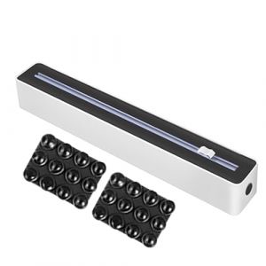 Weqizuerqi Distributeur Papier Aluminium Et Film avec Coupeur Int&eacute;gr&eacute; 36x5x5.6cm Distributeur Aluminium Et Film Alimentaire Distributeurs d'emballage Papier d'emballage Coupe Pellicule Alimentaire (weiqio, neuf)