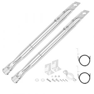GFTIME Br&ucirc;leur 35,56 &agrave; 50CM Tube pour Char-Broil, Blooma, Campingaz, Brinkmann, Perfect Flame, Uniflame, Lowes, Pi&egrave;ce de Rechange en Acier Inoxydable Universelle pour Barbecue &agrave; gaz, 2 Paquet (GFTIME Direct, neuf)