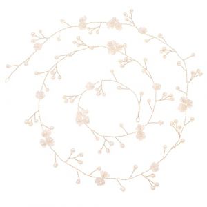 Vigne à cheveux de la mariée, 39 casques de création perles et cristaux extra longues, accessoires cheveux en or exquusite pour le mariage des femmes et des filles, engagements. (JianShiXianLIULANSHANGMAOYouXianGongSi, neuf)