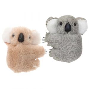 HONITANO 2 pièces Lot de Pinces à Cheveux Koala Peluche et Filles Petites Barrettes Mignonnes pour Cheveux Longs Accessoires Décoratifs Résistants et Confortables (LUWELI, neuf)
