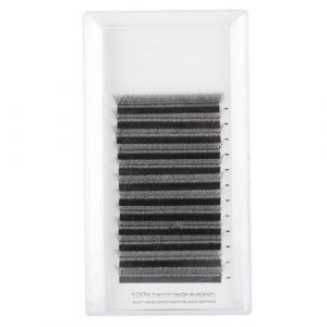 Extension de faux cils en forme de W greffage de cils &eacute;pais et vifs d'aspect naturel pour l'am&eacute;lioration du maquillage des yeux 0,07 mm Courbe D 8 mm 9 mm 10 mm 11 mm 12 mm (Courbe D 9mm) (Iueburu, neuf)