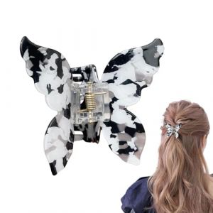 Pinces à cheveux papillon – Pince à cheveux mignonne pour femme, griffe de cheveux papillon élégante | Durables Pince à cheveux, accessoire de cheveux élégant, belle décoration de cheveux papillon, gr (renhkzd, neuf)