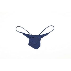 Maiclaice Homme Soie Glac&eacute;e Tanga Taille Basse Bikini Slip sous-v&ecirc;tement Bleu Saphir Moyen (Maiclaice, neuf)