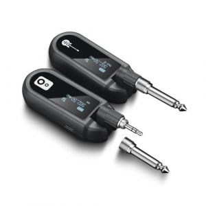 Rheross M02 UHF Syst&egrave;me sans Fil &Eacute;metteur et R&eacute;cepteur pour Guitare &Eacute;lectrique Piano Clavier Instrument Batterie &Eacute;lectrique (yangweishangdian, neuf)