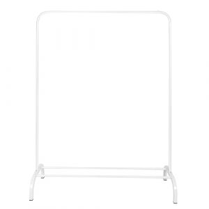 HUOLE Portant/Penderie à vêtement Métal étendoir, séchoir à Linge Porte-vêtements - Porte-vêtements pour chambre à coucher - Portant à vêtements en Métal(40 * 110 * 150cm-blanc) (Hechheu, neuf)