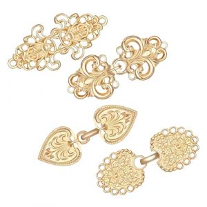 Vintage Pull &Eacute;charpe Clips,4 Pcs Cardigan R&eacute;tro Pince,Pull de Tourbillon Vintages Fermoir de Cape Pin Antique,Pince &agrave; Cardigan,Shawl Clip,Fermeture Robe Chemise Broche Fermoir pour Femmes Filles (KEUGT, neuf)