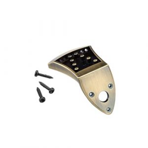 RuiJOTWAT Pi&egrave;ces de cordier de mandoline triangulaire en m&eacute;tal bronze pour remplacement de mandoline &agrave; 8 cordes (ruimans, neuf)