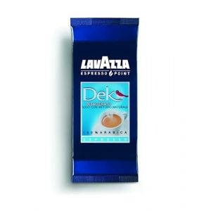 Lavazza Dek Capsules de café décaféiné pour machine Espresso Point Capsules d’origine Lavazza 400 (CAVEBA 2.0 SRL, neuf)