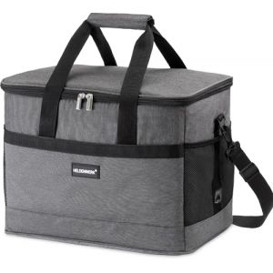 HELDENWERK Sac isotherme grand 33L pliable &ndash; Bo&icirc;te isotherme jusqu'&agrave; 12h de refroidissement sans fuite et &eacute;tanche &ndash; Sac isotherme, sac &agrave; pique-nique, sac &agrave; lunch, sac isotherme avec 7 compartiments (Heldenwerk&reg; FR, neuf)