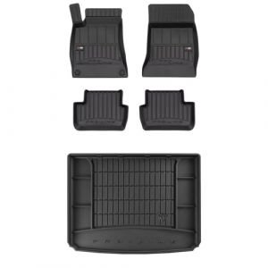 MOTOS Kit de tapis de sol en caoutchouc et tapis de coffre pour Mercedes-Benz B Classe W246 2011-2018 Am&eacute;liorez votre confort de voyage avec tapis antid&eacute;rapant voiture 3D- Tapis de sol voiture tous te (MOTOS EU, neuf)
