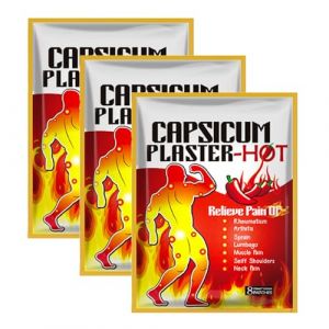 Patch Thermique en Capsaïcine Naturelle,Patch Chauffant,Patches De Soulagement De La Douleur,Patches Thermiques Corporels,Pain Relief Patches Pour Douleurs Cou,Nuque,Epaules 24PC (Qinuurod, neuf)