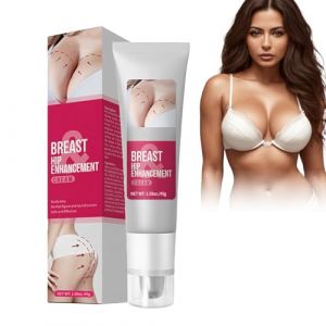 Crème de Massage des Seins, Crème d'Amélioration des Seins, Augmentation élasticité du buste, Crème Lifting des Seins raffermissante, pour l'Élargissement des Seins, cream4-10 (LGH-EU, neuf)
