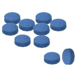 PATIKIL 13mm Dia Embouts de Queue de Billard, 10 Pcs Embouts de Queue de Billard de Piscine, Embouts de Remplacement de B&acirc;ton de Piscine, Embouts de Queue de Billard, Bleu (PATIKIL UK, neuf)