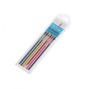 HYROOY 1 bo&icirc;te de mine de 0,7 mm pour crayon m&eacute;canique de couleur effa&ccedil;able pour &eacute;tudiant (CCIIO, neuf)