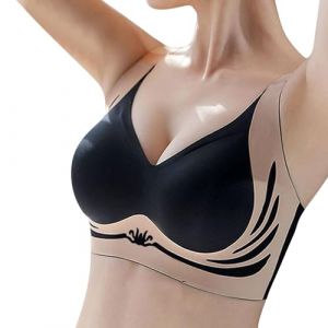 Uwdiohq Mes Commandes Passées en 2025 Soutien Gorge sans Armature Rembourre Brassiere Femme Corset Blanc Dentelle avec Attache Devant Running Soutient d'allaitement pour A Adolescente Gilet Manche (Uwdiohq, neuf)