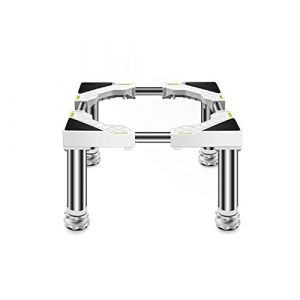 Base de Sèche-linge Scratch Prévention Base de Réfrigérateur Réglable Longueur/Largeur 45-65cm Socle Lave Linge Support pour lave-vaisselles fours 4/8/12 ventouse Pieds (Quincaillerie NO.1, neuf)
