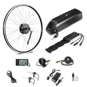 SEASON Ebike Kit de Conversion pour Vélo Électrique 26/27,5/28 Pouces Moteur Arrière 36V 250W 350W Roue Libre avec 36V Batterie 13Ah / 18Ah et Chargeur (SEASON BIKE, neuf)