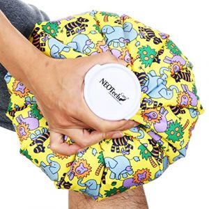 Poche de glace NEOtech Care - Vessie cryoth&eacute;rapie - Premiers soins - Couvercle vissable (Design animaux, 28cm diam&egrave;tre) (NEOtech Care (EU), neuf)