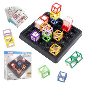 Hojalis Gravity Maze, Laser Maze, Jeux Logiques De Construction De Routes avec Laser Et Miroir, Jouets &Eacute;ducatifs Montessori, Contient 60 Cartes De D&eacute;fi, pour Gar&ccedil;ons Et Filles &Agrave; Partir (SKDZ, neuf)