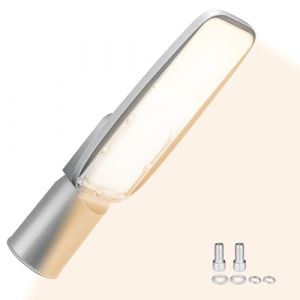 Willpower LED R&eacute;verb&egrave;res Lampadaire Exterieur, 30W 2426LM Spot LED Blanc Chaud 3000K Projecteur LEDs IP66 Lampe de S&eacute;curit&eacute; pour Jardin Patio Rue Route Garage Cour Parking Public &Eacute;clairage (gzyizai, neuf)