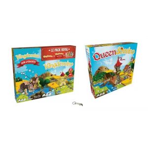 Lot Kingdomino Pack Royal + Queendomino + 1 Decap Blumie (Pack Royal + QueenDomino) (Blumie Shop, neuf)