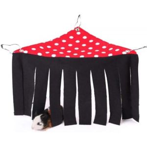 Lot de 2 cachettes pour cochon d'Inde, abri d'angle pour petit animal domestique (A) (Biwei Super Seller, neuf)