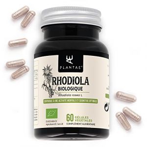 RHODIOLA ROSEA BIO * Plantae * 60 g&eacute;lules v&eacute;g&eacute;tales * Anti-fatigue + Concentration + Performance * Forte concentration en composants actifs * (ANASTORE BIO, neuf)