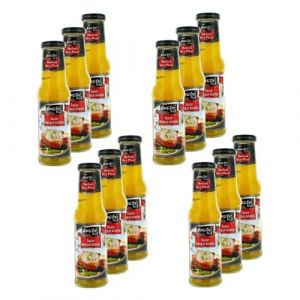 Lot 12x Sauce ananas-mangue - Bouteille 250ml (Toilinux, neuf)