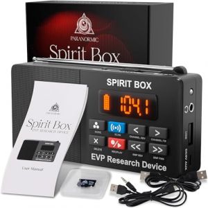 &Eacute;quipement pour Spirit Box Chasse aux fant&ocirc;mes - Kit de Chasse aux fant&ocirc;mes EVP avec Une Carte Micro SD de 32 GB et Lampe de Poche int&eacute;gr&eacute;e (&Eacute;nergiem, neuf)