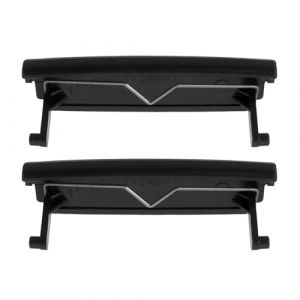 VGOL Lot de 2 Clips de Verrouillage pour Accoudoir de Console Centrale de Voiture Compatible avec Audi A3 8P 2003-2012 OE 8P0864245P 70 X 19,2 Mm Accessoires de Voiture Noir (VGOL, neuf)