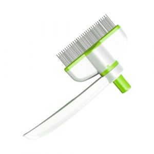 Pet Combs | Pets Grooming Comb | Pet Shedding Comb | Cat Hair Remover | Pet Grooming Tool | Detangling Cat Comb Dematting Comb Cat Comb For Pets Removing Loose Hair For Shedding And Detangling (yeziqiu8, neuf)