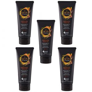 Skyn - Lot de 5 Gel de Massage 2 en 1 Oriental Touch - Effet Chauffant Doux - 200ml (Stock Bureau Maison Bien-&ecirc;tre, neuf)