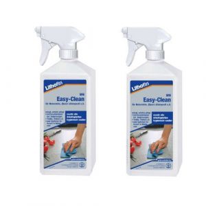 2 x LITHOFIN MN Easy Clean &ndash; 500 ml &ndash; Nettoie, prot&egrave;ge et nourrit (kk-dichtungstechnik, neuf)