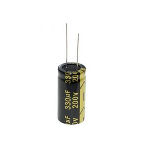 HUABAN 5 Pi&egrave;ces 200V 330UF 18x35mm Condensateur &eacute;lectrolytique &agrave; fil de plomb Haute fr&eacute;quence Faible r&eacute;sistance s&eacute;rie &eacute;quivalente 200 Volt 330 UF (SHEN ZHEN ERIC ELECTRONICS TECHNOLOGY LIMITED, neuf)