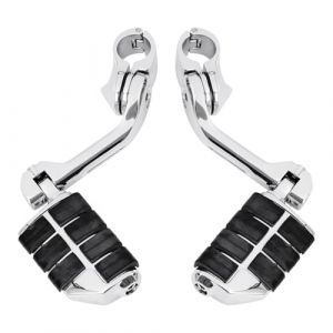 TCMT Piquets d'autoroute pour Harley Softail Sportster Electra Road Glide Road King Street Glide avec protection moteur de 3,2 cm, barre d'autoroute 3,2 cm (Tengchang, neuf)