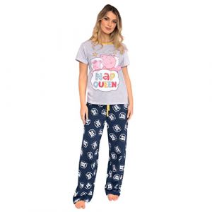 Pyjama Maman Cochon Peppa Pig pour Les Femmes Gris S (Character FR, neuf)