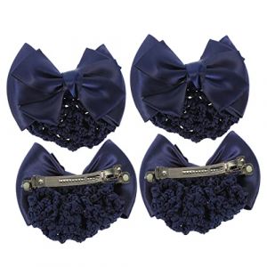 minkissy 4 Pièces Marteau à femmes épingles accessoires hauts de forme hairpin barrette pince cheveux pinces à cheveux pince à cheveux en résille clip de filet à cheveux arc Métal (Prettbeauty, neuf)