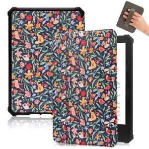 Fancity Étui pour Kindle Paperwhite 6,8", coque souple avec dragonne, mise en veille/réveil automatique intelligente pour Kindle Paperwhite Signature Edition et Kindle Paperwhite 11{^>e<^} génération (FANCITY UK, neuf)