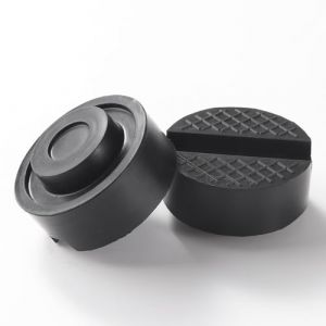 YIXISI 2 Pi&egrave;ces Bloc en Caoutchouc, Caoutchouc Cric, Tampon pour cric avec Conception antid&eacute;rapante, pour Prot&eacute;gez Votre Voiture en la Levant par Le cric hydraulique (YXS-DE, neuf)