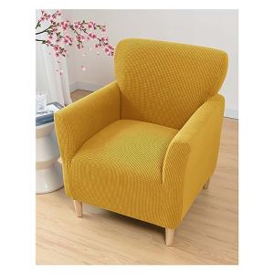 Housse de Fauteuil Cabriolet 1 Place Housse de Fauteuil Extensible Club Universel Amovible Lavable Couverture de Fauteuil Chesterfield Protecteur de Fauteuil pour Salon Tub Chair ( Color : #12 , Size (MIUGOODEL, neuf)