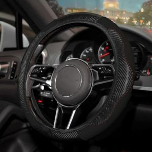 Flaconi Protege Volant Voiture,Protection Volant Voiture,Couvre Volant,Protege Volant Voiture,Housse Volant Voiture,Protège Volant Voiture,für 14.5”-15” Auto Lenkradbezug(Noir) (shenhua auto, neuf)