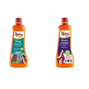 Poliboy R&eacute;novateur vinyle + nettoyant de base &ndash; Kit parfait pour l'entretien des sols en vinyle &ndash; 2 x 500 ml (1000 ml) &ndash; Fabriqu&eacute; en Allemagne (Kaladia FR, neuf)