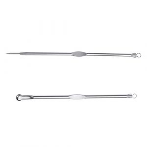 Vanessanty Extracteur Tire Comedon Acne Point Noir En Acier + Clip (ZHAOH LIMITED, neuf)