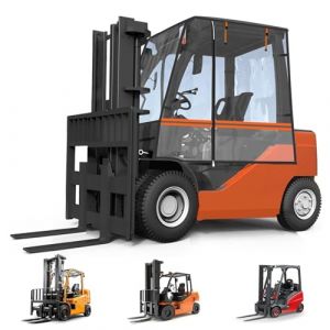 Jiawu Couvercle de Chariot &eacute;l&eacute;vateur, Housse de Cabine de Chariot &eacute;l&eacute;vateur Transparente Universel, Couvercle de Chariot &eacute;l&eacute;vateur pour la Pluie, &eacute;tanche, Protection UV Tout Temps (Folanda, neuf)