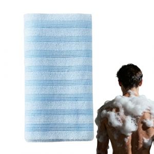 YRTUOP Lingette de Gommage Corporel Japonaise - Luffa &Agrave; S&eacute;chage Rapide | Serviette Exfoliante Japonaise Pour Douche,Pour Nettoyage Massage Moussage &Eacute;limination Des Peaux Mortes Gommage Hommes Femmes (junyiwh, neuf)